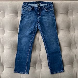 White House Black market crop jeans, Size 8